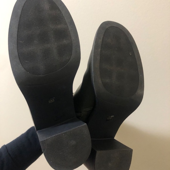 Deep green zip boots, Beach by Batisse size 8, chunky heel, like new! - Picture 2 of 2